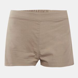 Datt Beige Gabardine Regular Shorts S